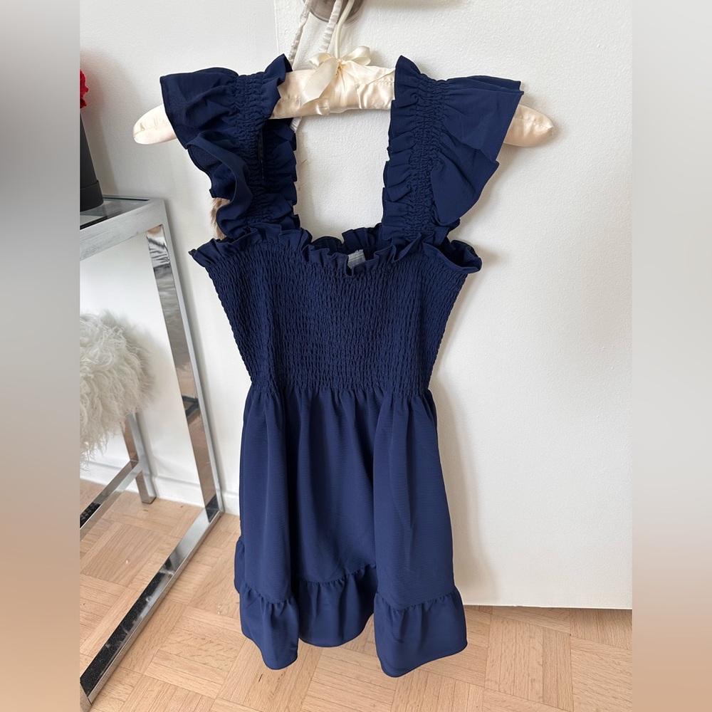 Hill House Navy Crepe Elizabeth Dress